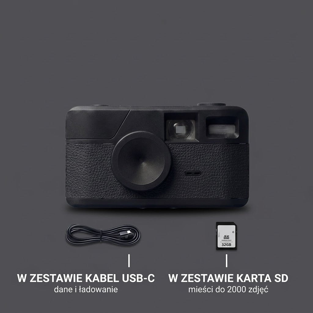 Aparat Retro bez Ekranu – Screenless Camera